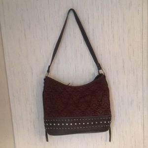 Shyanne Leather Shoulder Bag